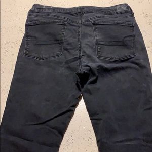 AMERICAN EAGLE JEGGINGS - black - preloved!